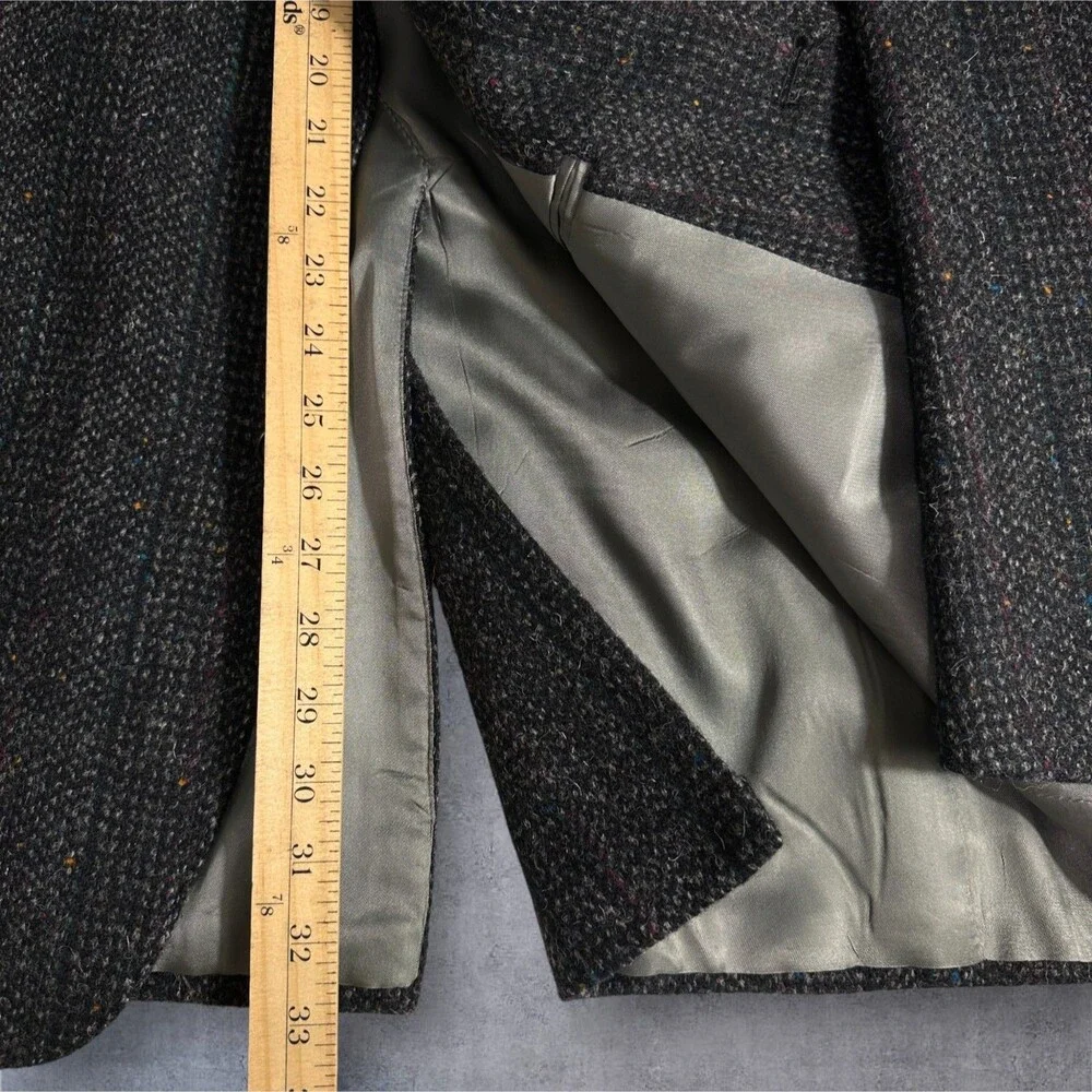 REDWOOD ROSS Vintage Men's Blazer Sport Coat Two Button Jacket 44L TWEED WOOL